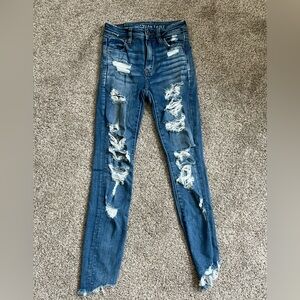 AE High Rise Jeggings